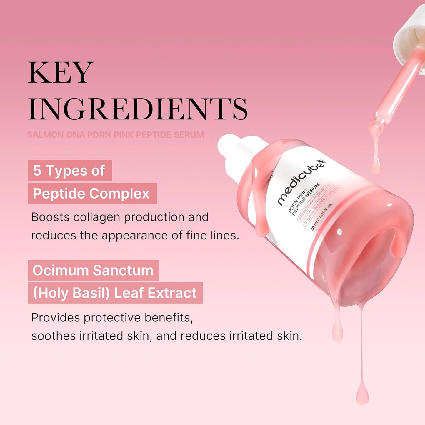 medicube Salmon DNA PDRN Pink Peptide Serum